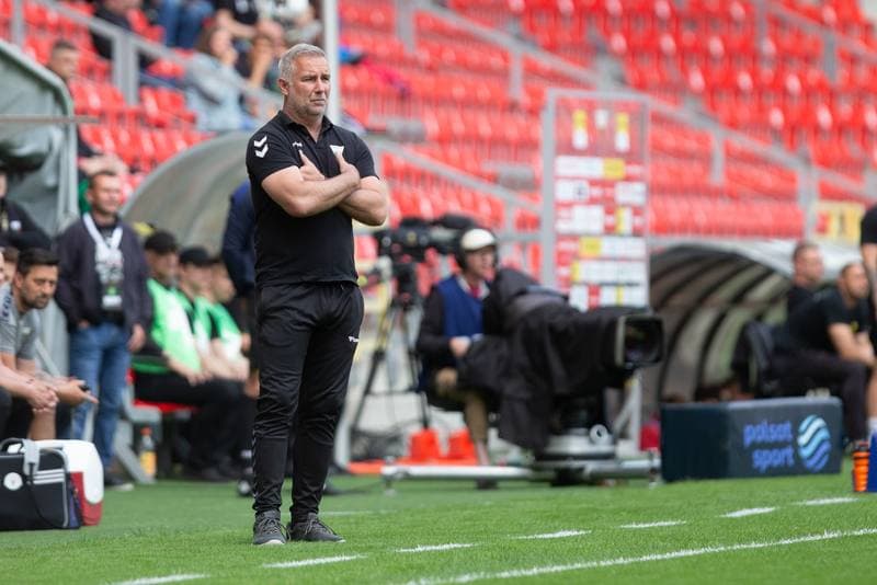Football. Fortuna I Liga. GKS Tychy - Korona Kielce. 22.05.2022