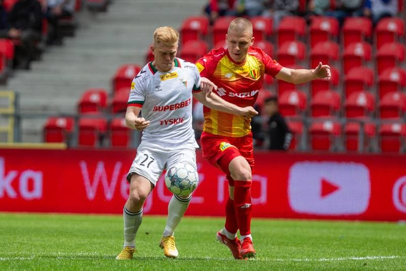 Football. Fortuna I Liga. GKS Tychy - Korona Kielce. 22.05.2022