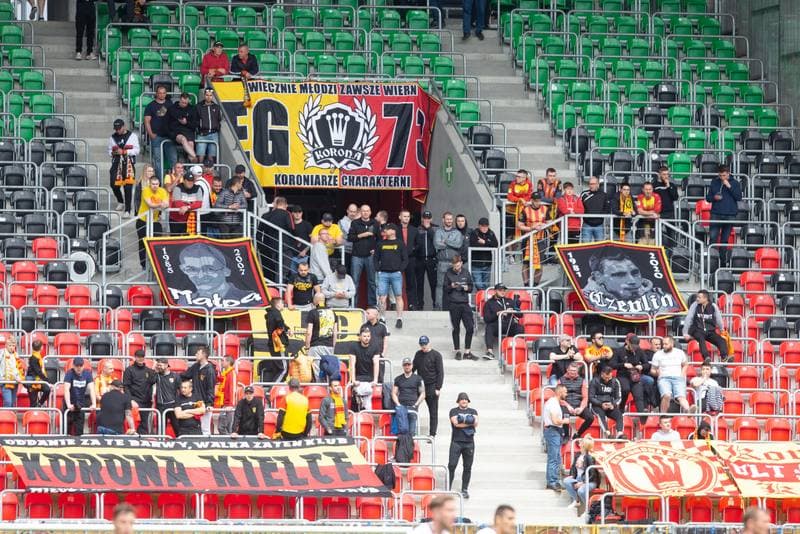 Football. Fortuna I Liga. GKS Tychy - Korona Kielce. 22.05.2022