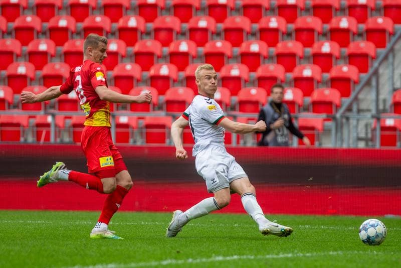 Football. Fortuna I Liga. GKS Tychy - Korona Kielce. 22.05.2022