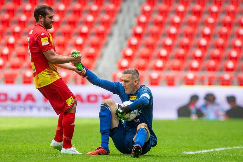 Football. Fortuna I Liga. GKS Tychy - Korona Kielce. 22.05.2022