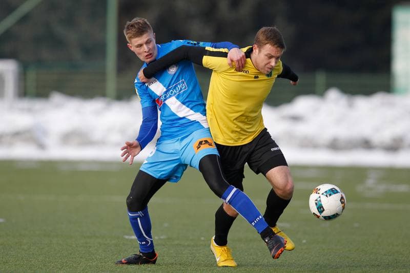 Football. Sparing. GKS Katowice - MFK Frydek-Mistek. 30.01.2019
