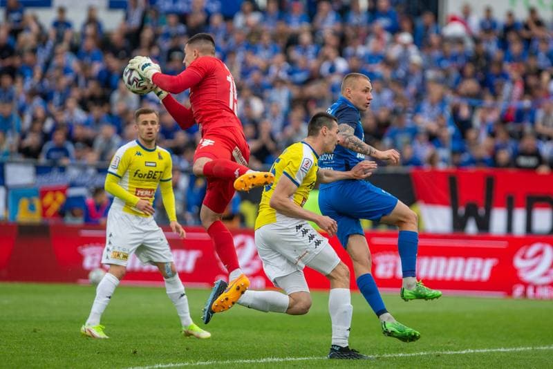 Football. Fortuna I Liga. Ruch Chorzow - Motor Lublin. 29.05.2022