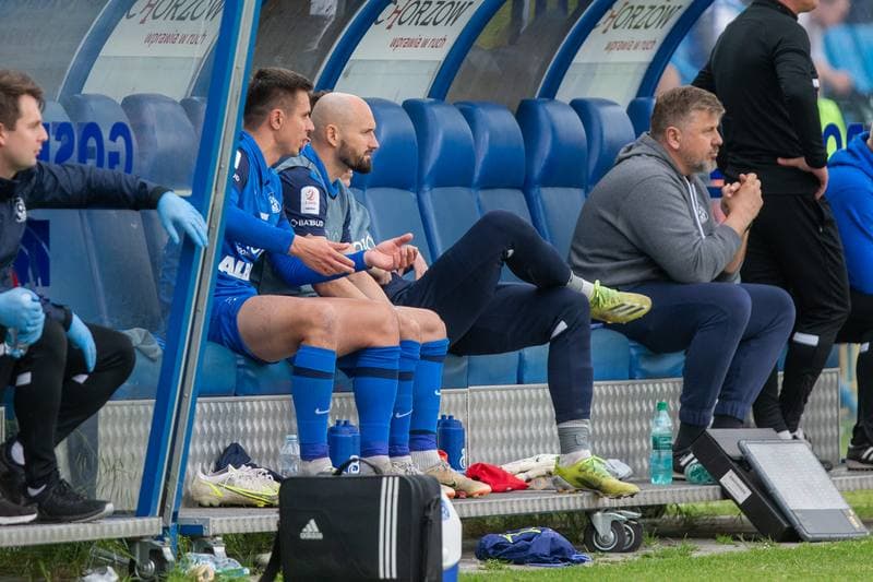 Football. Fortuna I Liga. Ruch Chorzow - Motor Lublin. 29.05.2022