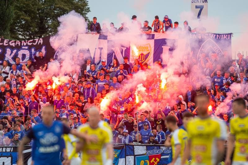 Football. Fortuna I Liga. Ruch Chorzow - Motor Lublin. 29.05.2022
