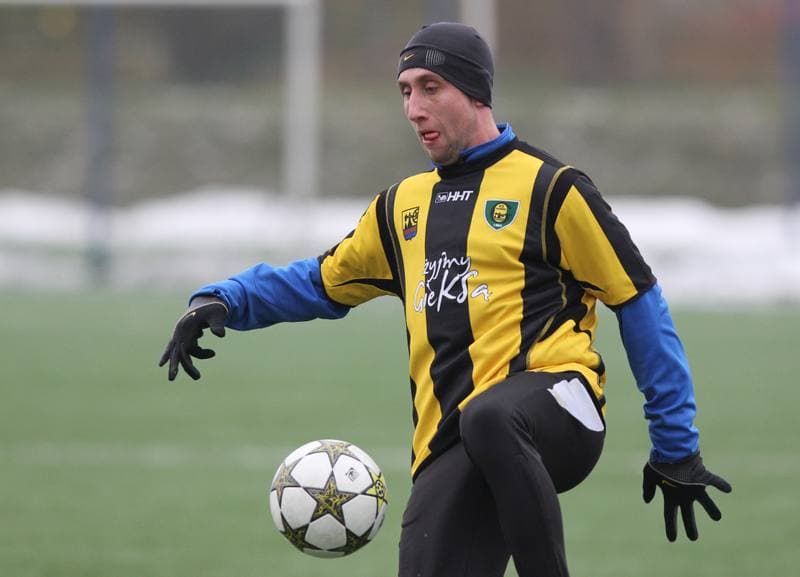 Football. Sparing. GKS Katowice - Zaglebie Sosnowiec. 06.02.2013