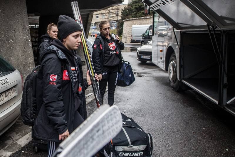 Ice Hockey. Poland national team. Departure. 05.02.2020