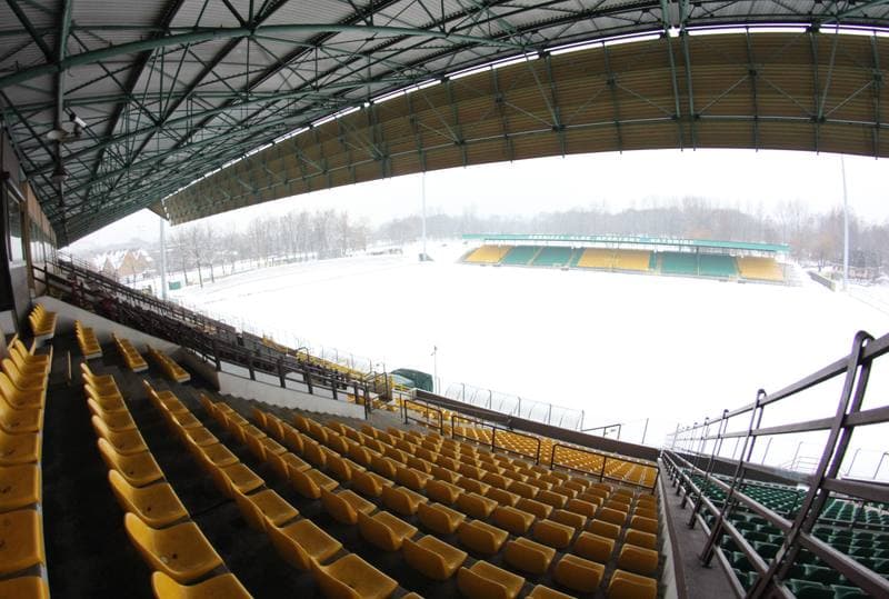 Football. I liga. GKS Katowice - Zawisza Bydgoszcz. 14.02.2013