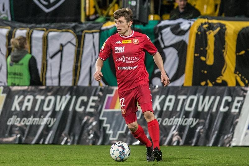Football. Fortuna I Liga. GKS Katowice - Widzew Lodz. 06.04.2022