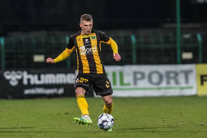 Football. Fortuna I Liga. GKS Katowice - Widzew Lodz. 06.04.2022