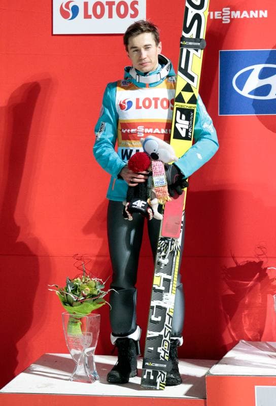 Ski Jumping. FIS World Cup. Podium. 16.01.2014