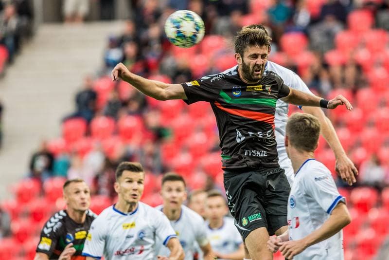 Football. Fortuna I Liga. GKS Tychy - Wigry Suwalki. 14.09.2019