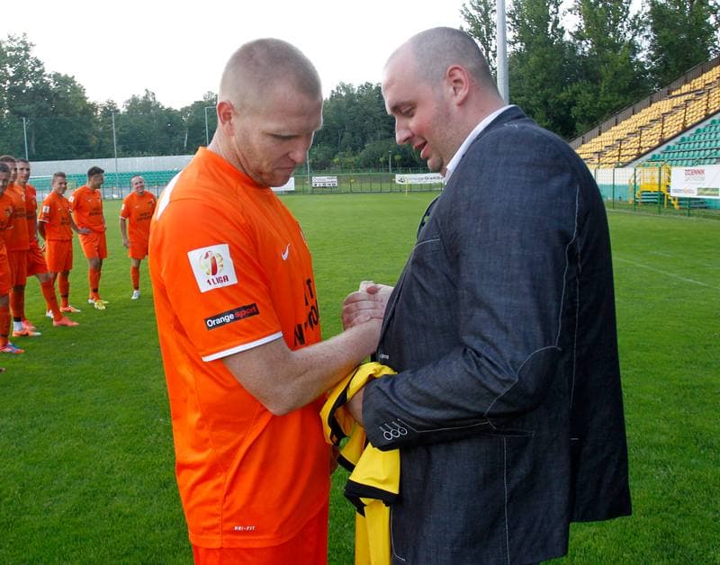 Football. Friendly Match. GKS Katowice - Puszcza Niepolomice. 05.12.2014