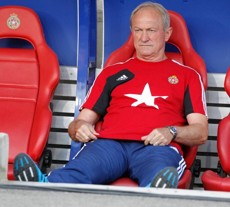 Football. T-Mobile Ekstraklasa. Wisla Krakow - Piast Gliwice. 28.07.2014