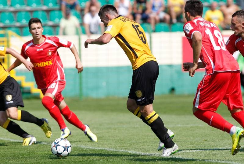 Football. I Liga. GKS Katowice - Widzew Lodz. 02.08.2014