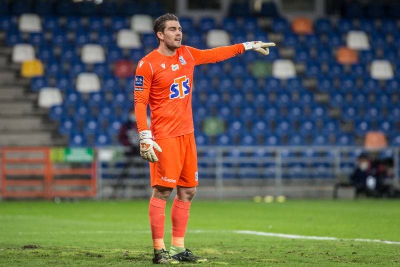 Football. PKO BP Ekstraklasa. Podbeskidzie Bielsko-Biala - Lech Poznan. 23.04.2021