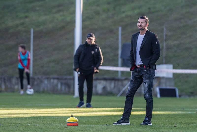 Football. Fortuna I Liga. Sandecja Nowy Sacz - Zaglebie Sosnowiec. 31.10.2021