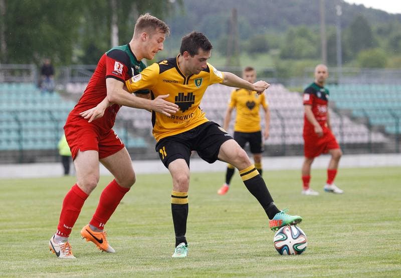 Football. I Liga. GKS Tychy - GKS Katowice. 30.05.2015