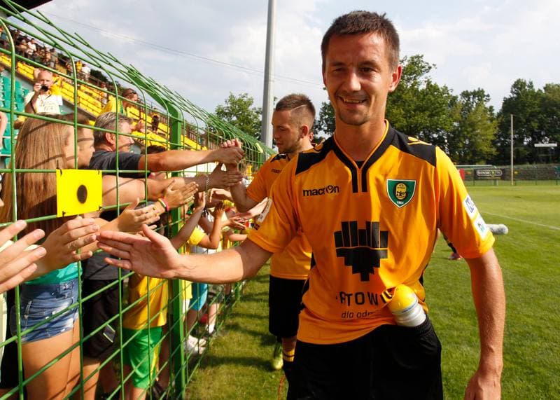 Football. I Liga. GKS Katowice - Widzew Lodz. 02.08.2014