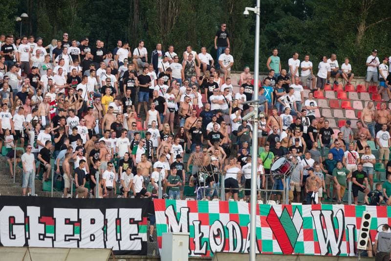 Football. Polish Cup. Zaglebie Sosnowiec - Korona Kielce. 10.08.2017