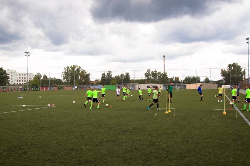 Football. MFK Karvina. Training. 22.08.2017