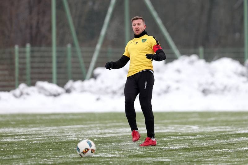 Football. Sparing. GKS Katowice - Fotbal Trinec. 25.01.2019