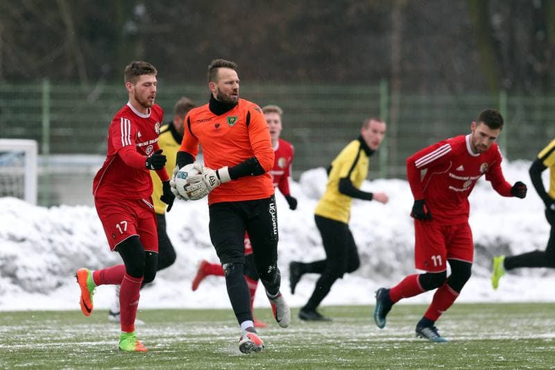 Football. Sparing. GKS Katowice - Fotbal Trinec. 25.01.2019
