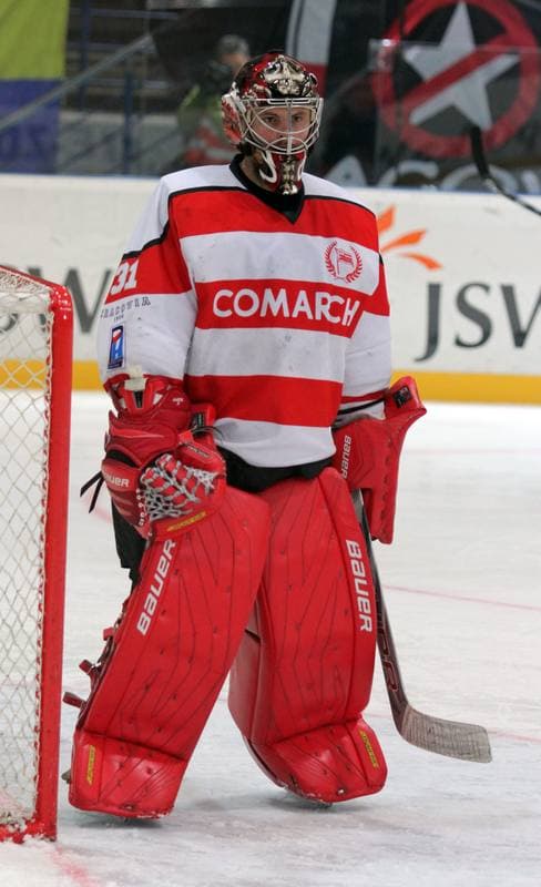 Ice Hockey. Polska Liga Hokejowa. JKH GKS Jastrzebie - Comarch Cracovia Krakow. 25.03.2013