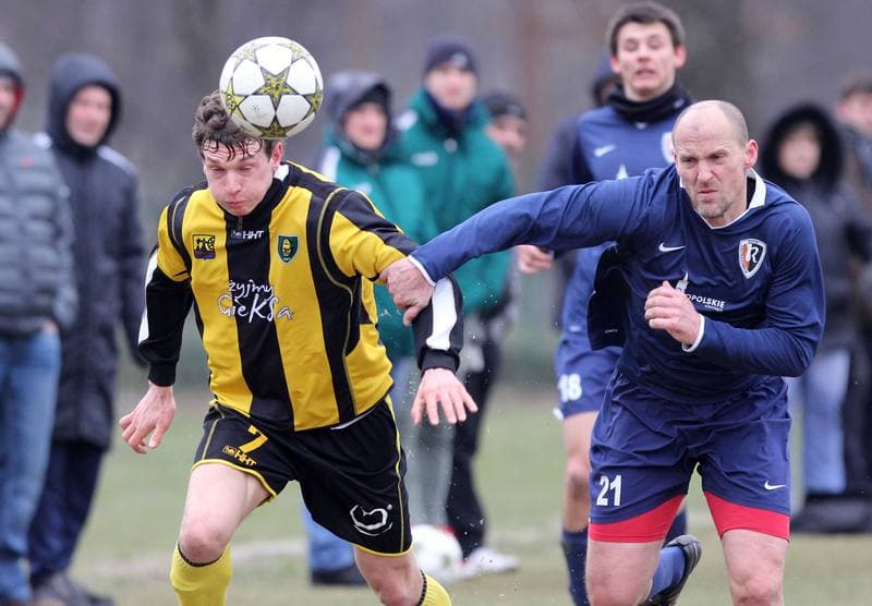Football. Sparing. GKS Katowice - Ruch Zdzieszowice. 03.03.2013