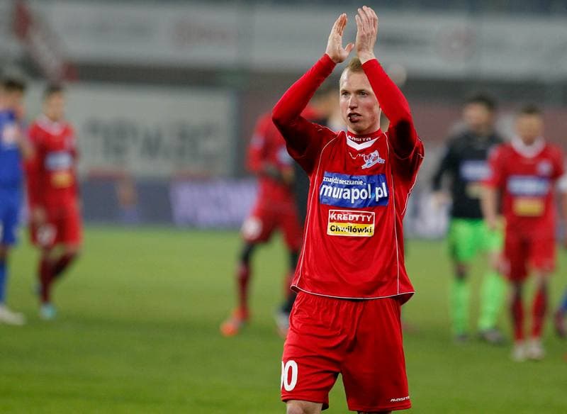 Football. Polish Cup. Piast Gliwice - Podbeskidzie Bielsko Biala. 04.03.2015