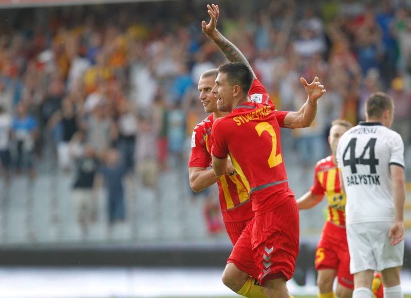 Football. PKO BP Ekstraklasa. Korona Kielce - Jagiellonia Bialystok. 19.07.2015