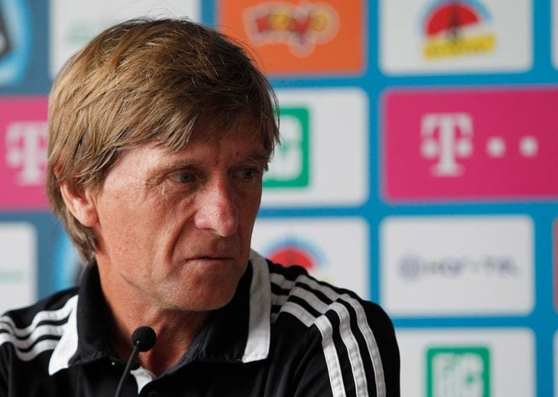 Football. Piast Gliwice. Press Conference. 12.09.2014