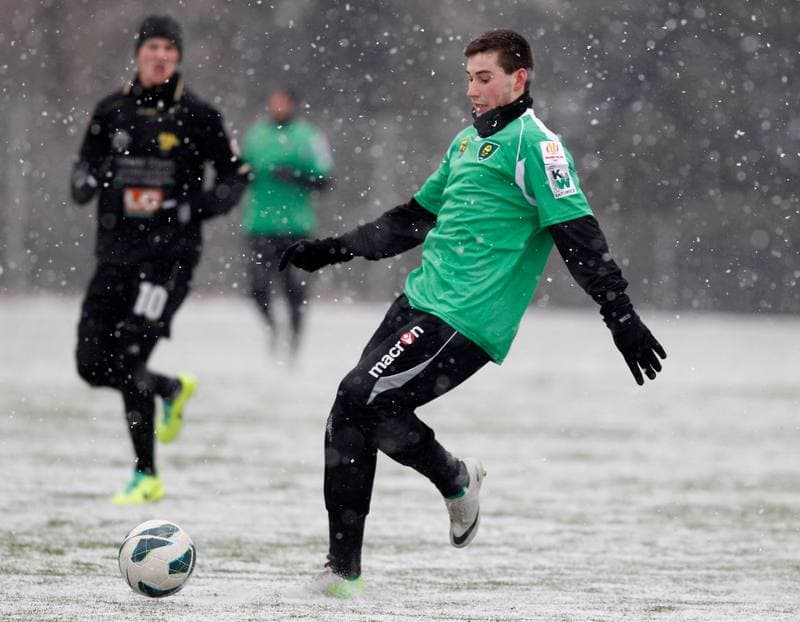 Football. Friendly Match. GKS Katowice - Gornik Leczna. 25.01.2014