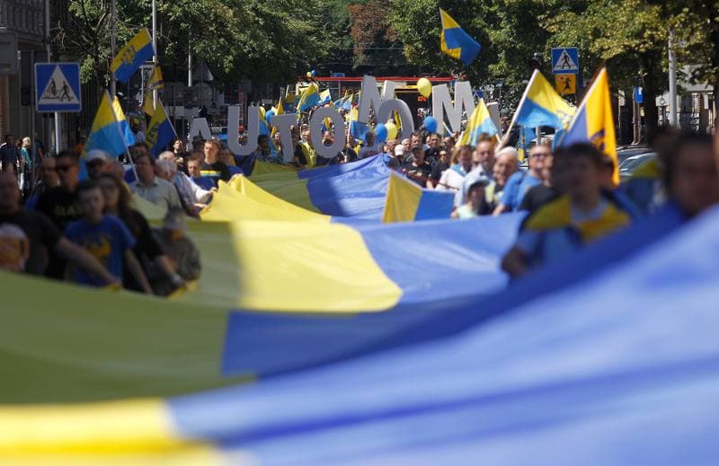 March of the Silesian Autonomy Movement. Katowice. 11.07.2015