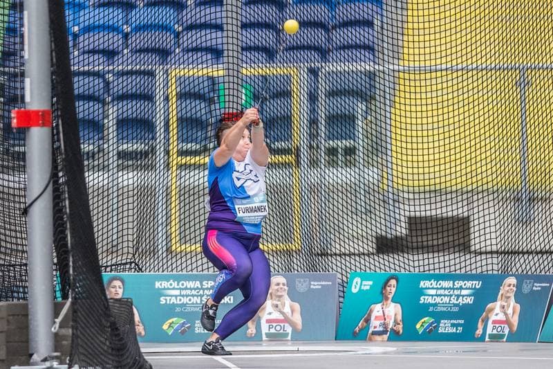 Athletics. Meeting. Katarzyna Furmanek. 20.06.2020