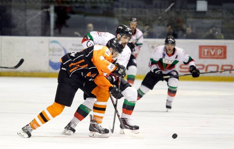 Ice Hockey. Polska Hokej Liga. GKS Tychy - JKH GKS Jastrzebie. 30.11.2014