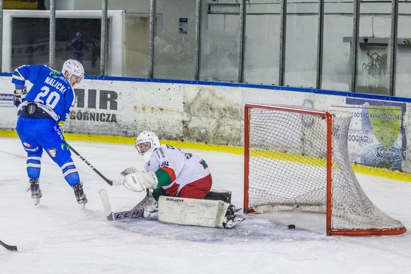 Ice Hockey. Polska Hokej Liga. Zaglebie Sosnowiec - Re-Plast Unia Oswiecim. 09.10.2020
