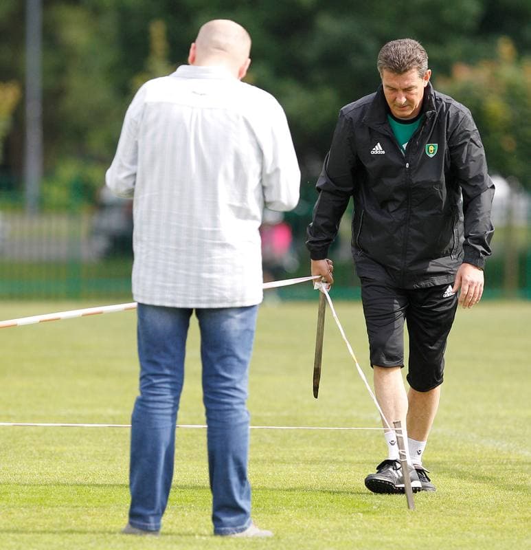 Football. GKS Katowice. Training. 28.05.2015