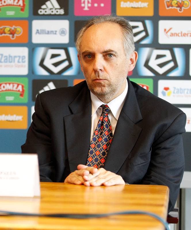 Football. Gornik Zabrze. Press Conference. 13.08.2015
