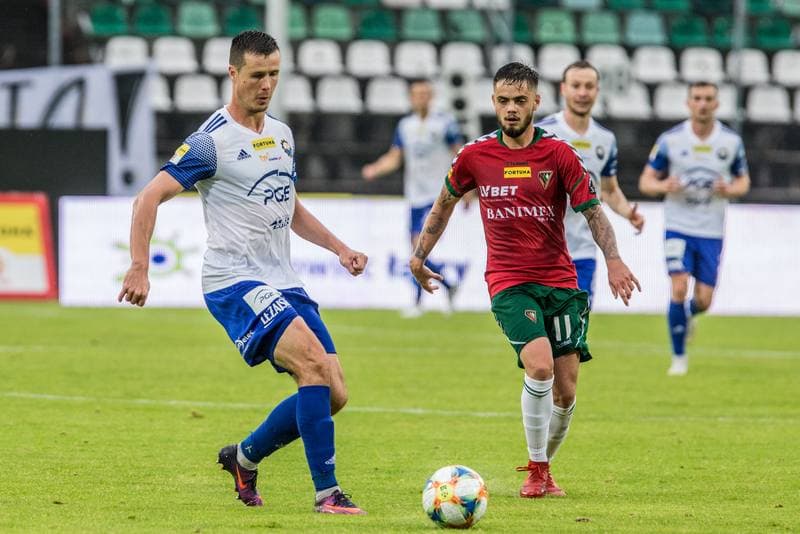 Football. Fortuna I Liga. Zaglebie Sosnowiec - Stal Mielec. 17.07.2020