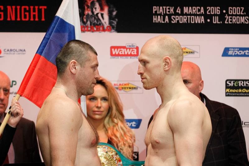 Boxing. Sosnowiec Boxing Night. Weigh-In. 03.03.2016