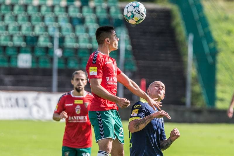 Football. Fortuna I Liga. Zaglebie Sosnowiec - Sandecja Nowy Sacz. 03.10.2020
