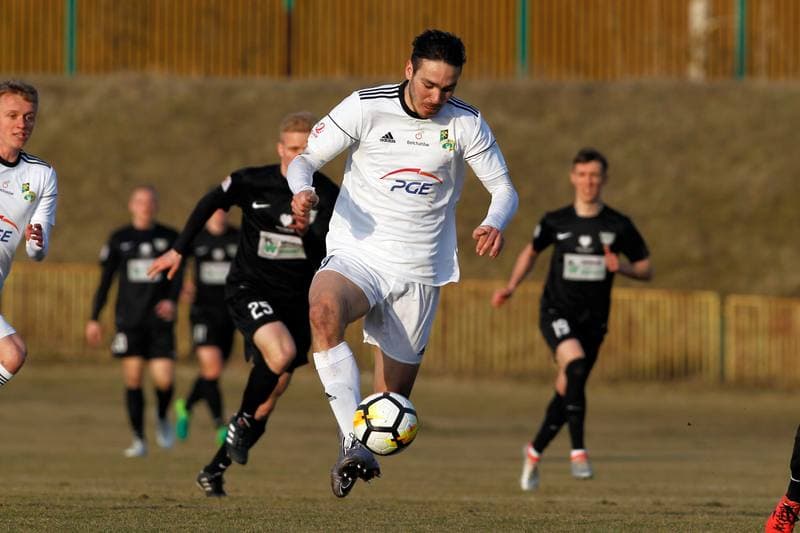 Football. II Liga. Rozwoj Katowice - GKS Belchatow. 24.03.2018