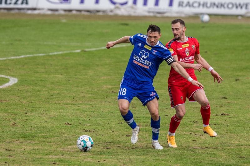 Football. Fortuna I Liga. Zaglebie Sosnowiec - Bruk-Bet Termalica Nieciecza. 27.02.2021