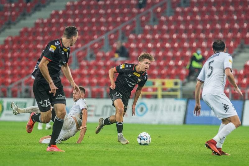 Football. Fortuna I Liga. GKS Tychy - Chrobry Glogow. 16.09.2021