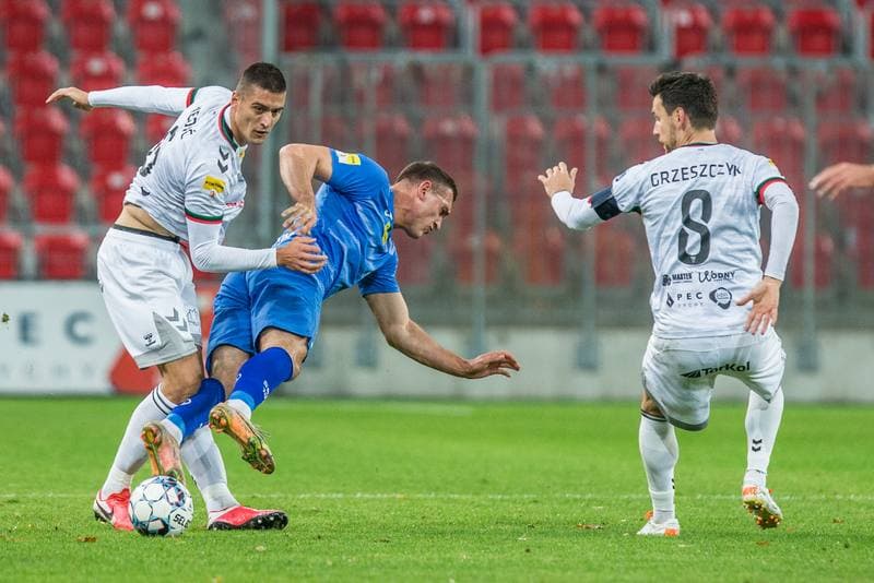 Football. Fortuna I Liga. GKS Tychy - Skra Czestochowa. 23.10.2021