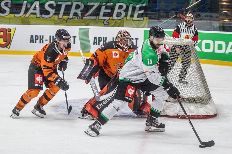 Ice Hockey. Champions Hockey League. JKH GKS Jastrzebie - Frisk Asker. 05.10.2021