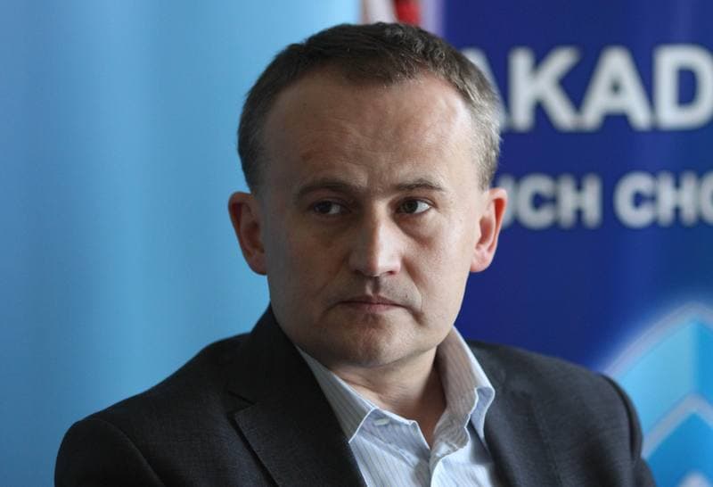 Football. Ruch Chorzow. Press Conference. 18.04.2011