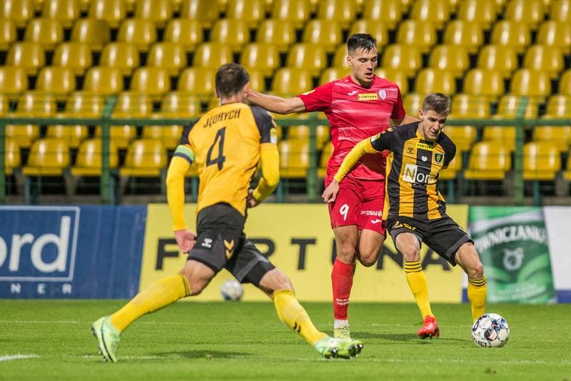 Football. Fortuna I Liga. Skra Czestochowa - GKS Katowice. 16.10.2021