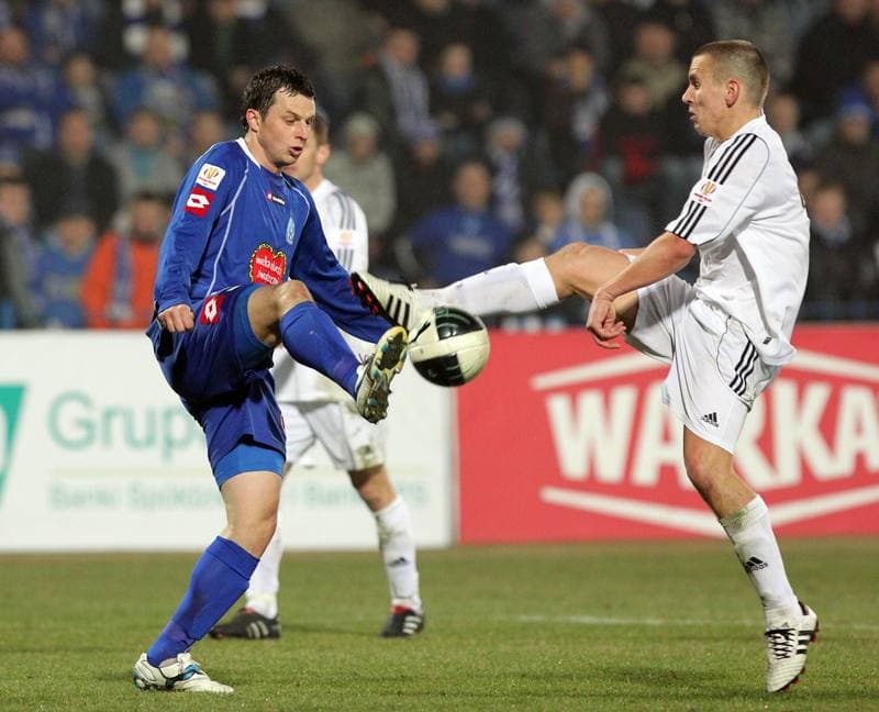 Football. Puchar Polski. Ruch Chorzow - Ruch Zdzieszowice. 21.03.2012